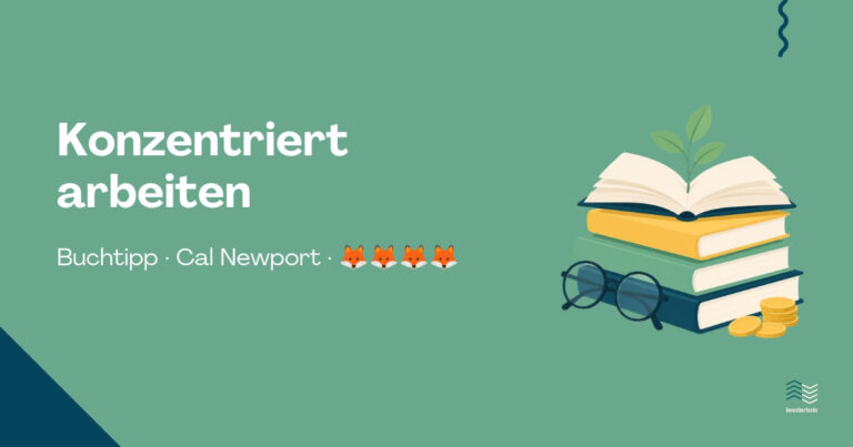 Buchtipp: Konzentriert arbeiten