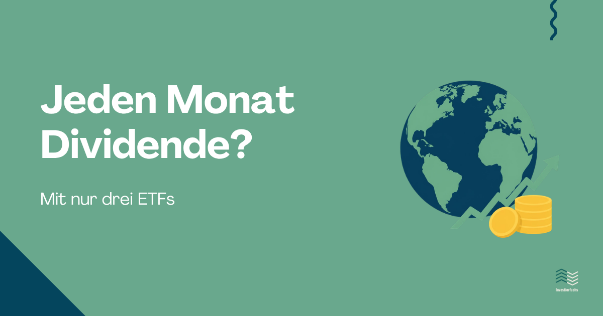 Jeden Monat Dividende mit nur drei ETFs? So funktioniert der Dividenden-Kalender